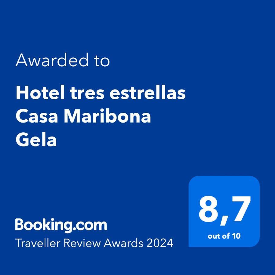 Hotel Tres Estrellas Casa Maribona Gela El Puente  Eksteriør billede